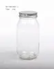 customized printing mason jars 4oz 8oz 12oz 16oz 28oz 32oz 64oz volume glass jar with lid and customs logo printing storage jar