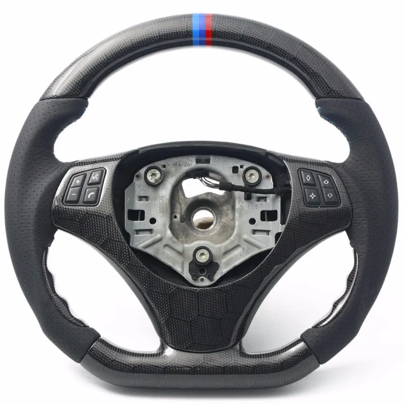 Customized Carbon Fiber Steering Wheel For Bmw E46 M3 Racing Sport
