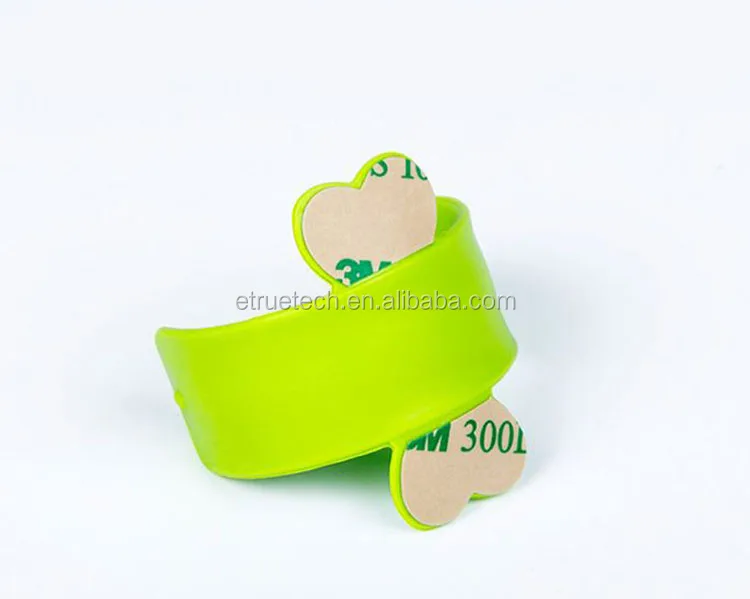 Touch U Silicone Phone Stand Mobile Holder with Silk Print Custom Logo