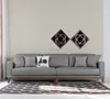 Living room leather sofa