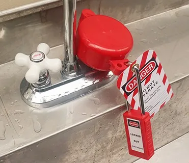 BOSHI 38mm Nylon Shackle ABS Plastic Body Safe Lock With Master Key