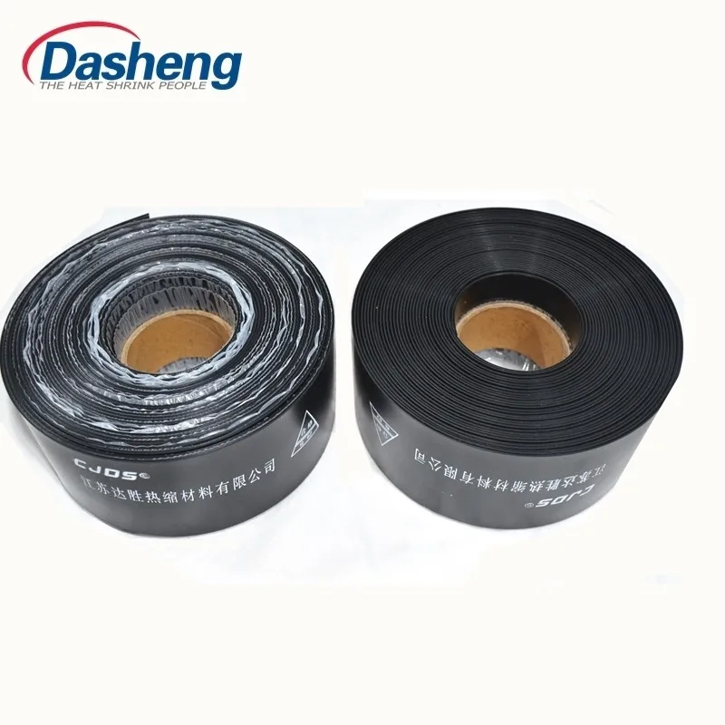 Pe Heat Shrinkable Tape Wrap For Pipe Field Girth Weld Joint - Buy Heat ...