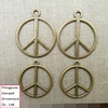Restore ancient ways jewelry peace pendant Anti-war symbol pendant