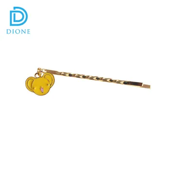 Wholesale Fancy Gold Decorative Hair Bobby Pins For Girls