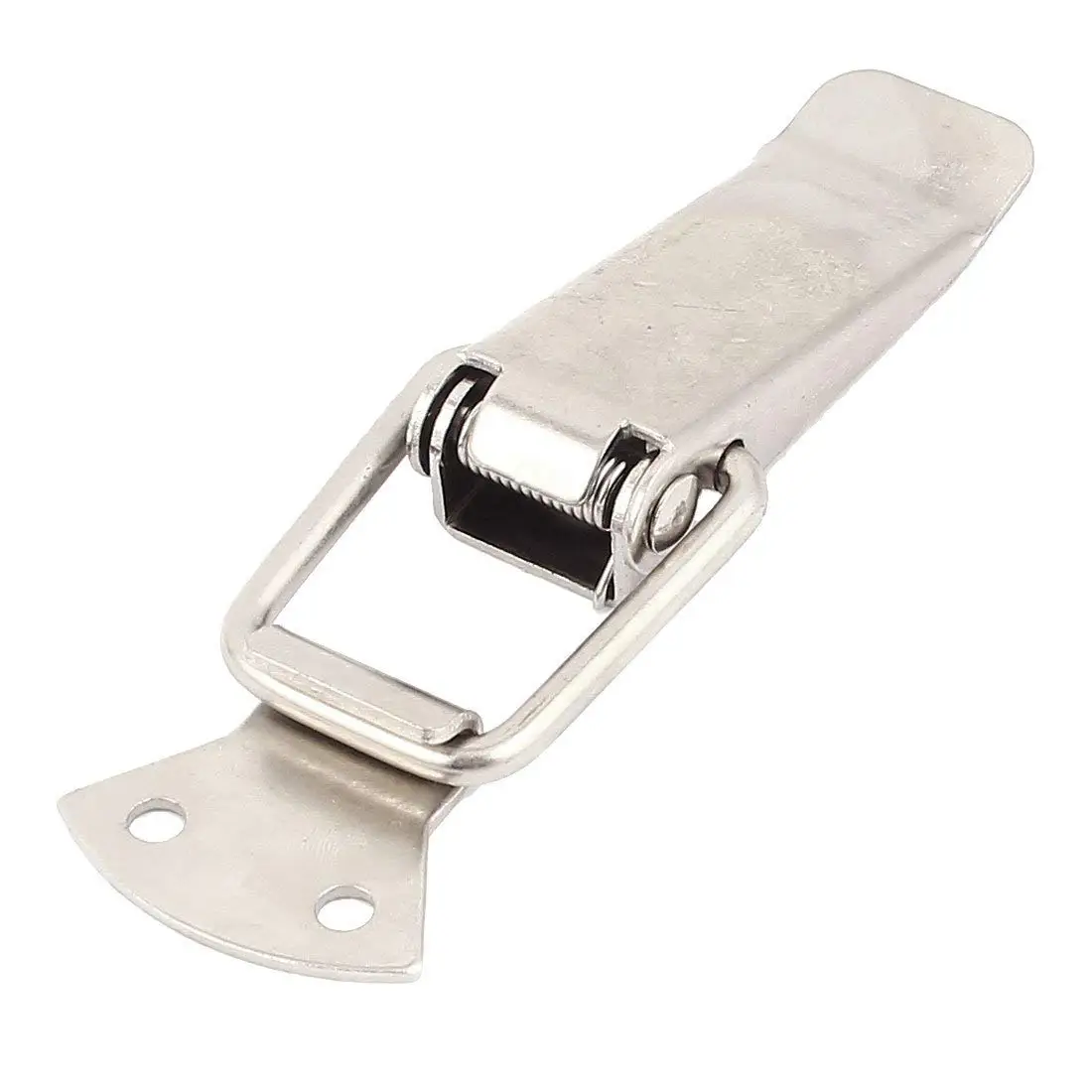 2 Set 7.3cm Case Spring Loaded Metal Drawer Toggle Latch Silver Tone