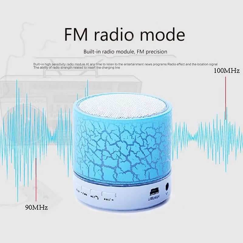 SD Memory Card Reader Mini Blue Tooth Speaker S10 Manual For Blue Tooth Speaker S10 - ANKUX.COM