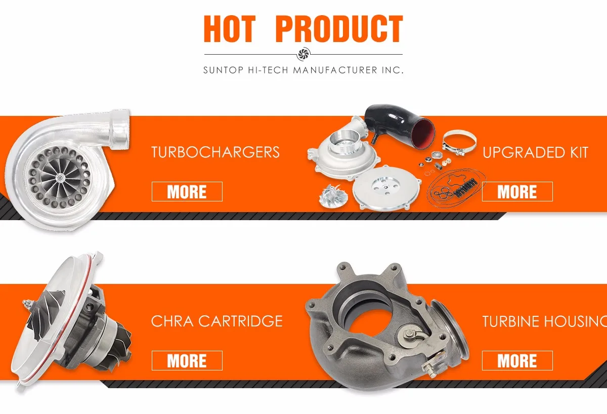 7.3L 99-03 Powerstroke GTP38 Turbo Rebuild Kit 5+5 Billet Actuator Turbine