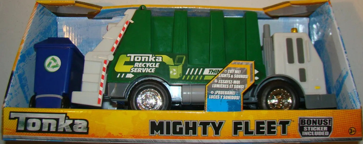 mighty fleet garbage truck