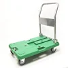 Factory supply Portable collapsible Plastic handcart for supermarket use