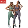 Workout Clothing Women Sports Sets Compression Tights Yoga Set