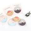 China Supplier free Samples Decorative Writing Paper Colorful Round Shaped Sticky Notes Memo Pad
