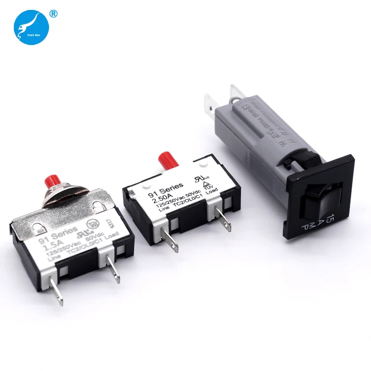 100A Amp Manual Reset Inline Circuit Breaker Platinum Terminal Block Marine Auto