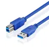 KUNCAN USB a male to b mmale USB 2.0 and 3.0 Head computer Usb Printer Cable