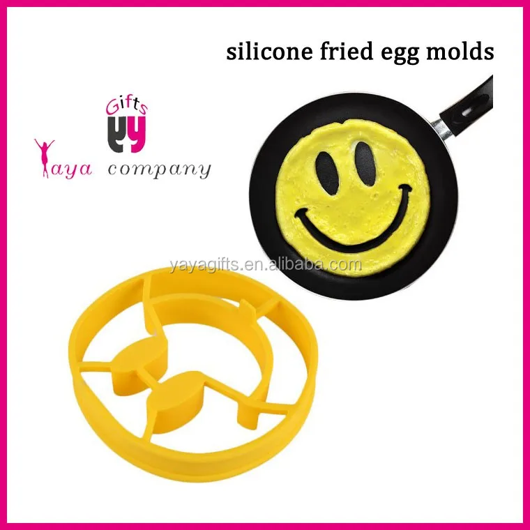 silicone fried egg molds  2
