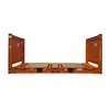 Collapsible Fixed End Flat Rack Container