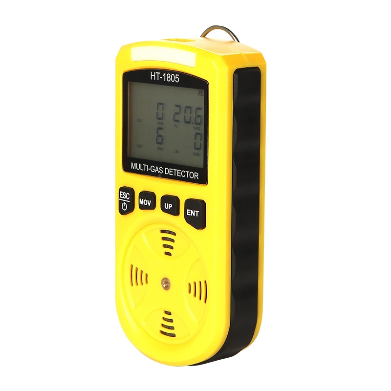 Sensore CO O2 H2S EX Rilevatore Di Gas Portatile 4 In 1 - EX, O2, H2S, CO - Allarmi Luce, Suono E Vibrazione Gas Detector Portatile Antiesplosione - 9