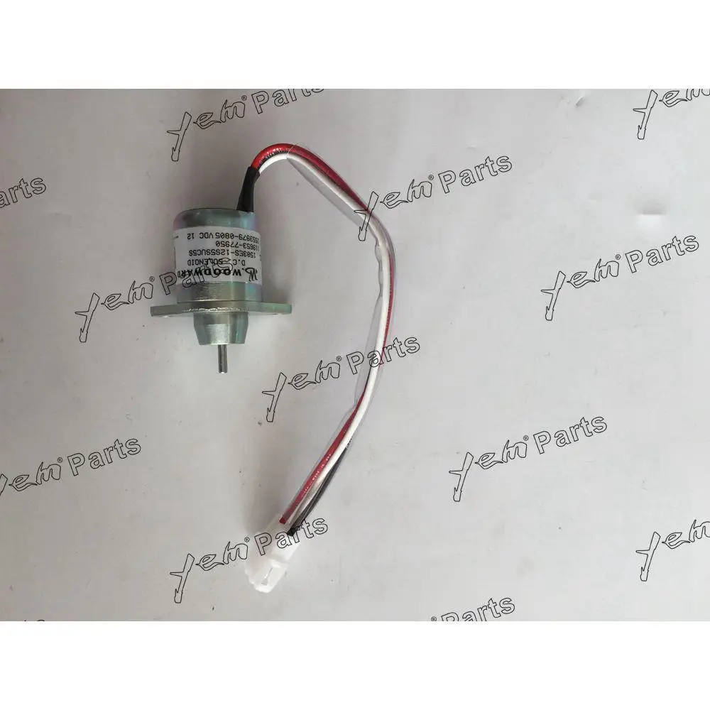 4TNV88 Stop Solenoid 119653-77950 For Yanmar Engine