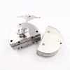 Double door single twist of glass door Locks