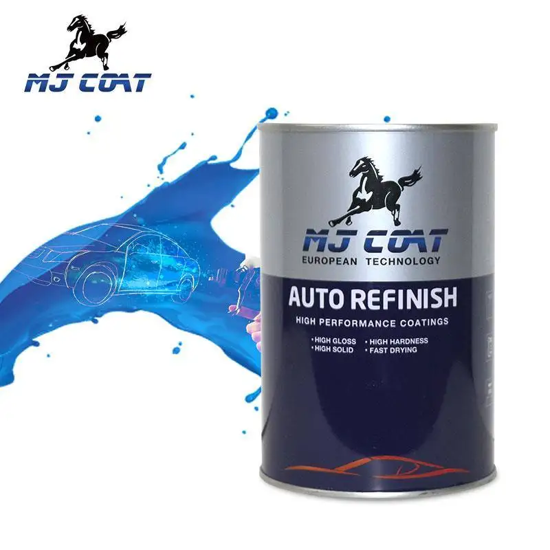 High Quality Acrylic Car Paint Basecoat Series 1k Orange Metallic Car