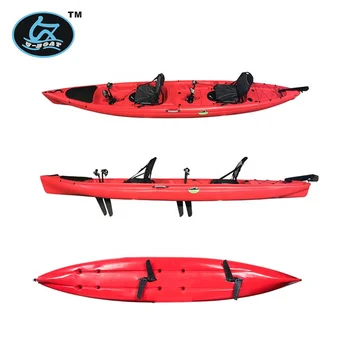 cheap and good watersports plastic double sit-on-top foot