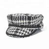 2018 Winter Trendy Woollen Tweed Beret Cap Hat for Women Dress
