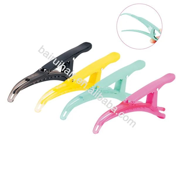 High Quality Plastic Strong Hair Clips For Thick Hair Hair Section