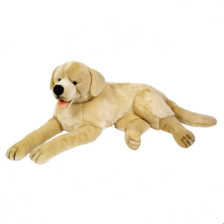 stuffed golden retriever dog