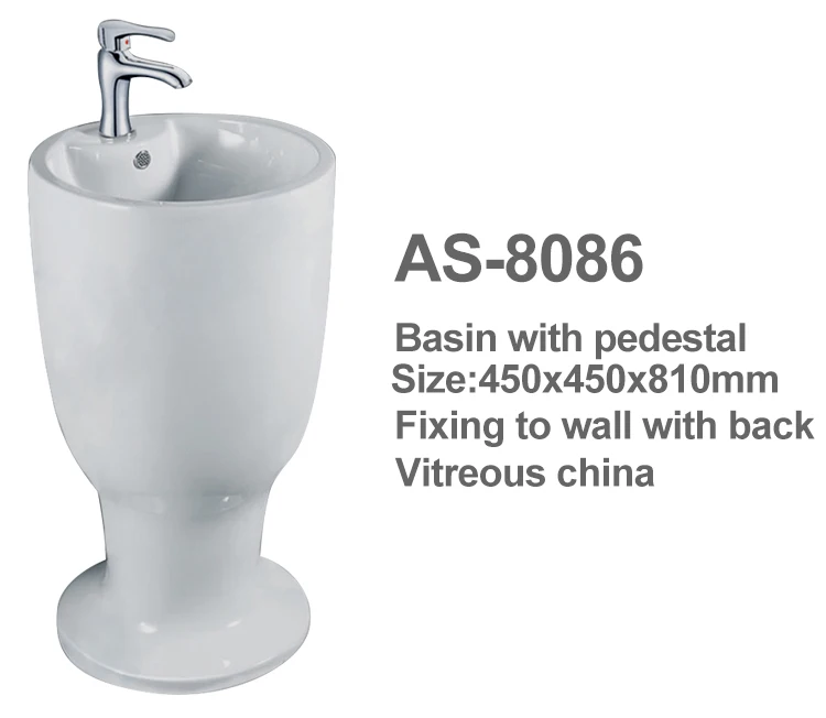 new style white color wash hand basin from chaozhou factory
