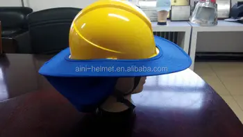 hard hat brim & neck flap