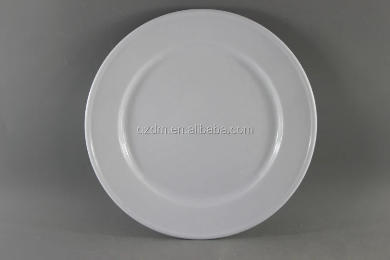 11inch Melamine Dinner Plate white Serving Dishes