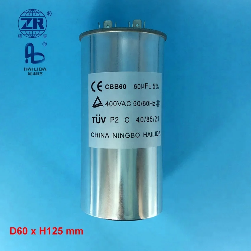 Air Compressor Capacitor Cbb65 250vac 130uf 100 Uf 60uf 30uf Ac Motor Buy Air Compressor