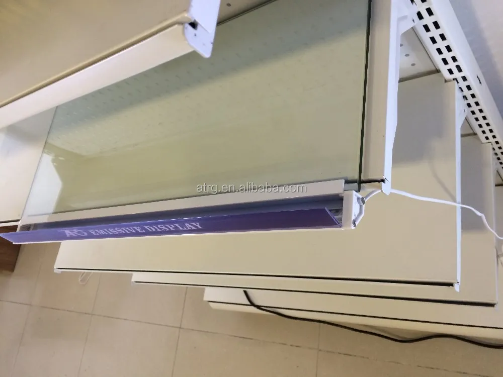 Supermarket&store display equipment/metal LED gondola storage shelf&rack system