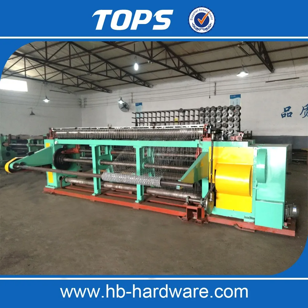 hexagonal wire mesh machine