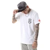 Mens clothing manufacturers, Breathable o-neck sport blank t-shirt, solid white t shirt custom logo