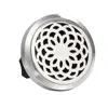 Essential Oil Car Diffuses Vent Clip Stainless Steel Hollow locket L-053