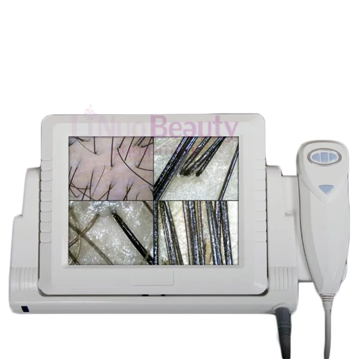 2 In 1 Potable Hair Analysis Software/skin And Hair Analyzer Machine