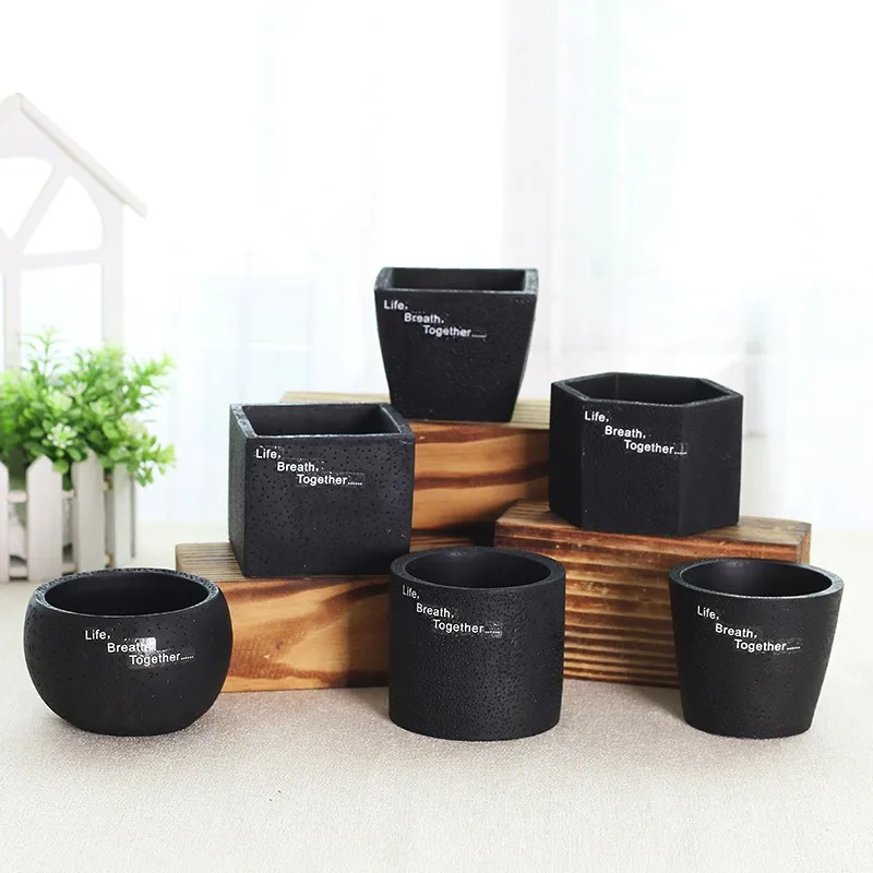 Home Garden Decoration Ceramic Small Square Planter Pots Buy Garden