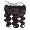 DaChic 13x4 Ear To Ear Lace Frontal Closure Indian Body Wave Remy Human Hair Pre Plucked Natural Hairline With Baby Hair