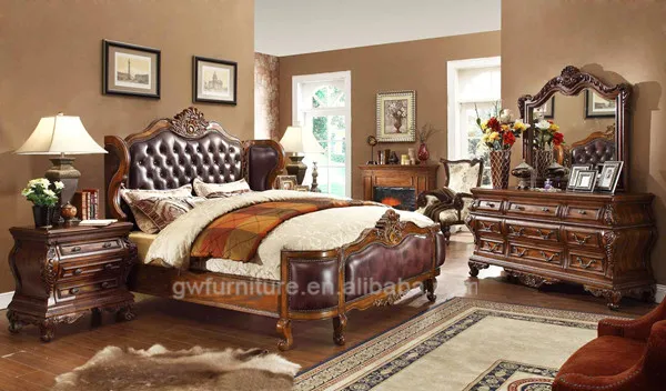 Furniture Alexandria Egypt Low Price Classic Wooden Bedroom