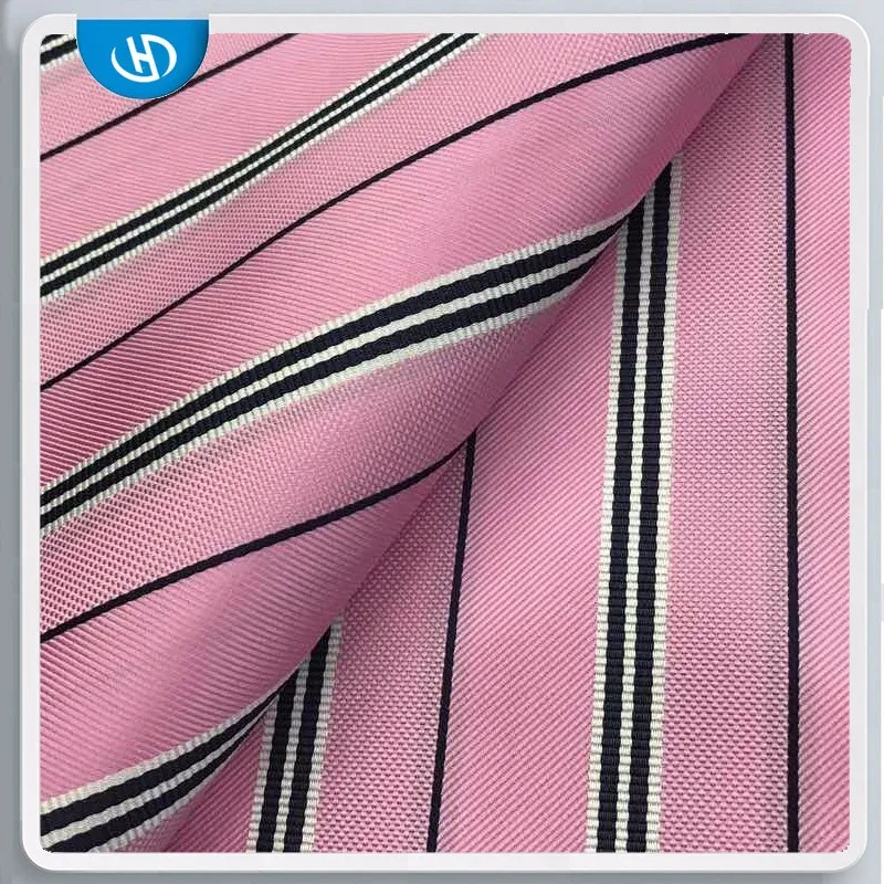 Striped Jacquard Necktie Fabrics Polyester Tie Fabric Buy Microfiber