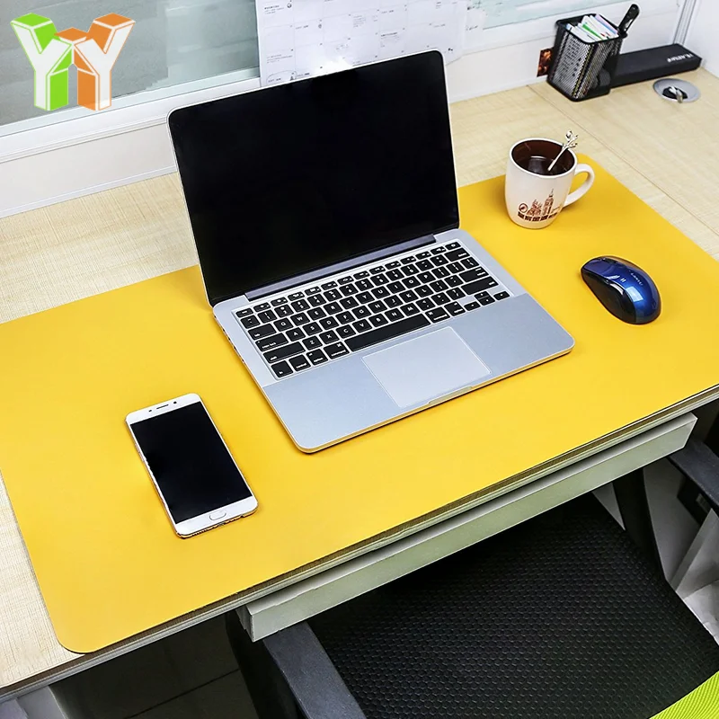 Big Square Black Desk Pads Protector Desk Mat For Office View