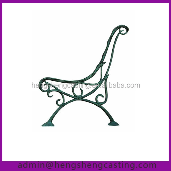 New Product China Supplier Outdoor Garden Park Bench Leg Cast Iron Legs