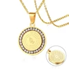The Buddha the virgin Mary Jesus the bible prayer Lucky Necklace stainless steel Pendant charms scriptures