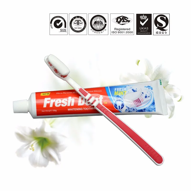 2017 Hot Sell 150g Paste Toothpaste With Highest /the Most Fluoride