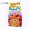 Jinayon Wholesale Custom Cute Educational Learning English Baby Animal Shape Card Book Children's Book