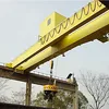 Widely use lifting steel mill double beam electric / electro magnetic overhead crane