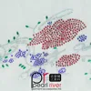 Hotfix Rhinestone Transfer Ribbon Motif Hope Heat Transfer Design Iron on Transfers for T Shirt and Tees