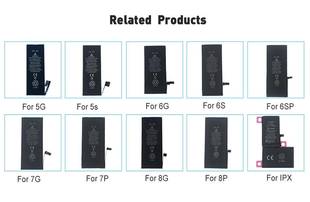 High capacity for apple 6 battery replacement,for iphone 6 phone battery