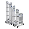 portable aluminum multi purpose folding step ladder for home fixing
