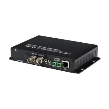 2 Channel Hd-sdi Sd-sdi Fiber Video Converter With Rs485 Data With ...